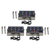 3pcs Portable Calculagraph 8 Channel Digital Timer Kitchen Cooking Timing