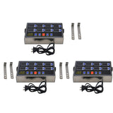 3pcs Portable Calculagraph 8 Channel Digital Timer Kitchen Cooking Timing