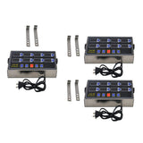 3pcs Portable Calculagraph 8 Channel Digital Timer Kitchen Cooking Timing