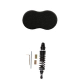 Motorcycle Rear Adjust Damping Shock Absorber Black OLS-330