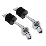 Maxbell 2x Cymbal Stacker Adjustment Rod Lever Cymbal Mount Holder Attachment Parts