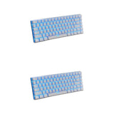 AJAZZ Mechanical Keyboard Portable 82 Keys Blue/Black Switches