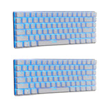 AJAZZ Mechanical Keyboard Portable 82 Keys Blue/Black Switches