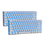 AJAZZ Mechanical Keyboard Portable 82 Keys Blue/Black Switches