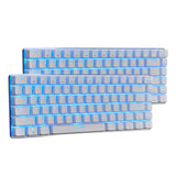 AJAZZ Mechanical Keyboard Portable 82 Keys Blue/Black Switches