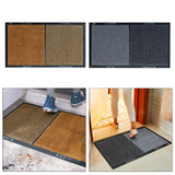 2 Pieces Disinfecting Mat Sanitizing Floor Mat Entrance Doormat Entry Rug