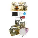 2x Mini Hot Air Stirling Engine Motor Model Educational Steam Heat Education