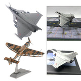 2pcs 1/72 Dassault Rafale Plane Fighter Alloy & JU87   Diecast Aircraft