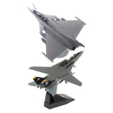 2x 1/72 Dassault Rafale Plane Fighter & 1/100 F-14 Tomcat Diecast Aircraft