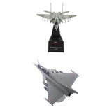 2x 1/72 Dassault Rafale Plane Fighter & 1/100 MIG-29 Diecast Aircraft