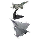 2x 1/72 Dassault Rafale Plane Fighter & 1/100 MIG-29 Diecast Aircraft