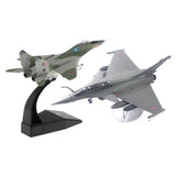 2x 1/72 Dassault Rafale Plane Fighter & 1/100 MIG-29 Diecast Aircraft
