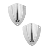 Maxbell 2 Piece Stainless Steel Clamshell Clam Shell Vent Wire Cover Marine Ship