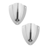 Maxbell 2 Piece Stainless Steel Clamshell Clam Shell Vent Wire Cover Marine Ship