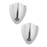 Maxbell 2 Piece Stainless Steel Clamshell Clam Shell Vent Wire Cover Marine Ship
