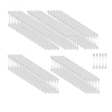 1000Pieces Plastic Novelty Anti-Slice Golf Tees Chair Tees Divot Tools White