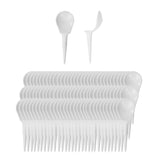 1000Pieces Plastic Novelty Anti-Slice Golf Tees Chair Tees Divot Tools White