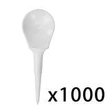 1000Pieces Plastic Novelty Anti-Slice Golf Tees Chair Tees Divot Tools White