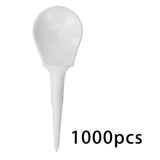 1000Pieces Plastic Novelty Anti-Slice Golf Tees Chair Tees Divot Tools White