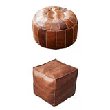 Maxbell 2x Boho Moroccan Pouf Cover Footstool Storage Ottoman Room Living Room