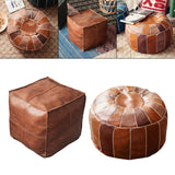 Maxbell 2x Boho Moroccan Pouf Cover Footstool Storage Ottoman Room Living Room