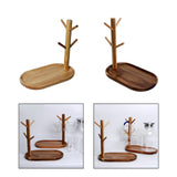 Maxbell 2x Wood Mug Rack Holder Tree Coffee Cup Storage Stand