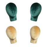 4pcs Mannequin Manikin Head Model Wigs Glasses Hats Display Stand