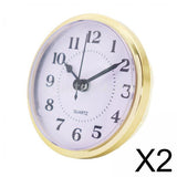 Maxbell 2x 90mm Digital Clock Insert Battery Powered Living Room Repair Accessories