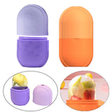 Maxbell 2 Set Small Cooling Ice Massage Cups Cold Massage Roller for Men Women