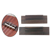 Maxbell 4-String Ukulele Bridge for 21'' 23'' Ukulele Uke Musical Replacement