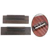 Maxbell 4-String Ukulele Bridge for 21'' 23'' Ukulele Uke Musical Replacement