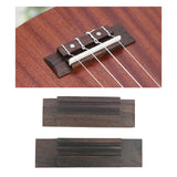 Maxbell 4-String Ukulele Bridge for 21'' 23'' Ukulele Uke Musical Replacement