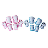 Maxbell 2/Set Luminous Kid Skating Safety Protective Gear Knee Elbow Wrist Pad
