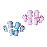 Maxbell 2/Set Luminous Kid Skating Safety Protective Gear Knee Elbow Wrist Pad