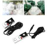 2x Mist Maker Humidifier Water Fountain Landscape Pond Fog Machines