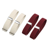 Maxbell 4 Pieces Fashion Mens Shirt Sleeve Holder Elasticated Armbands
