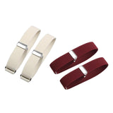 Maxbell 4 Pieces Fashion Mens Shirt Sleeve Holder Elasticated Armbands