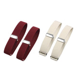 Maxbell 4 Pieces Fashion Mens Shirt Sleeve Holder Elasticated Armbands