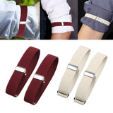 Maxbell 4 Pieces Fashion Mens Shirt Sleeve Holder Elasticated Armbands