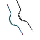 Maxbell 2Pieces Mountain Bike Handlebar 31.8mm Extra Long Riser Bar 780mm