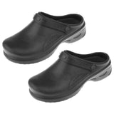 Maxbell 2pairs Men Women Cook  Nursing Shoes Ultralite Clogs with Strap