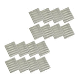 Maxbell 16Pcs Steel Shed Corrugated Tile Miniature Sand Table Material Layouts