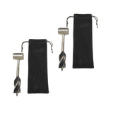 Maxbell 2xOutdoor Hand Tools Camping Survival Hand Drill Support Drill Wood Puncher