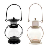 Maxbell 2 pcs Candlestick Kerosene Lamp for Indoor Decorative Outdoor Patio Home