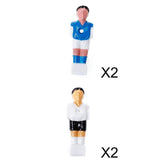 Maxbell 4x Foosball Man Table Football Guys Tournament Soccer Player 5/8 inch