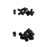 Maxbell 20 Pieces Billiards Pool Cue Tips Rubber Protector Head Cover Supplies