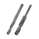 Maxbell 2Pieces High Speed Steel 1/2 Drill Straight Shank Twist Metal Drill Bit