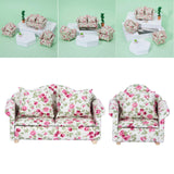 Maxbell 2Pcs 1:12 Simulation Sofa Furniture Scenery Dollhouse Home Oranments