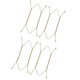 Maxbell 4 pcs Invisible Wall Hanging Plate Hook Hanger Dish Display Holder