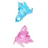 Maxbell 2 Pieces Kick Effects Figure Display Stand for Dolls Accessories